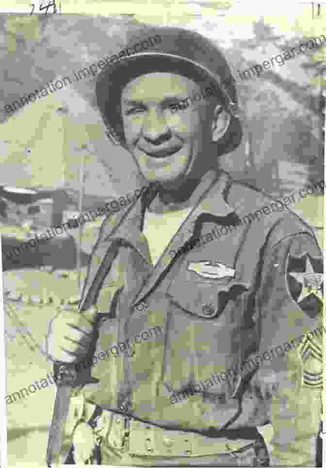 A Black And White Portrait Of Lew Jenkins In His Military Uniform, Looking Stoic And Determined From Boxing Ring To Battlefield: The Life Of War Hero Lew Jenkins