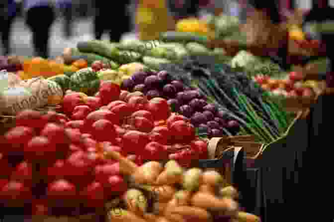 A Bustling Market Scene, With Vendors Displaying Fresh Produce, Cheeses, Meats, And Bread. Made In Marseille: Food And Flavors From France S Mediterranean Seaport