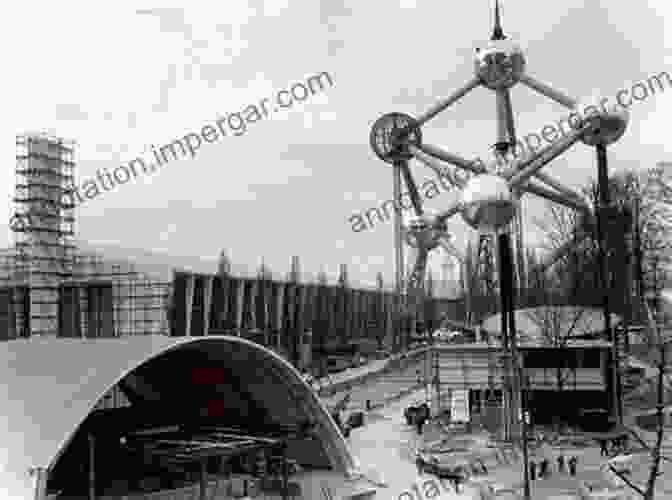 A Bustling Scene At The Brussels World Fair, With Flags Of Various Nations Fluttering In The Background Projecting America 1958: Film And Cultural Diplomacy At The Brussels World S Fair