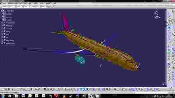 A Computer Aided Design (CAD) Model Of An Aircraft, Showcasing Its Wings, Fuselage, And Control Surfaces Low Speed Aerodynamics (Cambridge Aerospace 13)