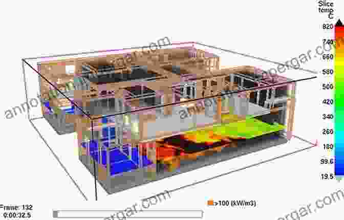 A Screenshot Of A CFD Simulation Of Fire And Smoke Dynamics In A Building. Fluid Mechanics Aspects Of Fire And Smoke Dynamics In Enclosures