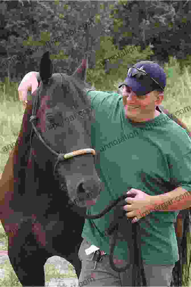 A Wounded Warrior Working With A Therapy Horse Vets And Pets: Wounded Warriors And The Animals That Help Them Heal