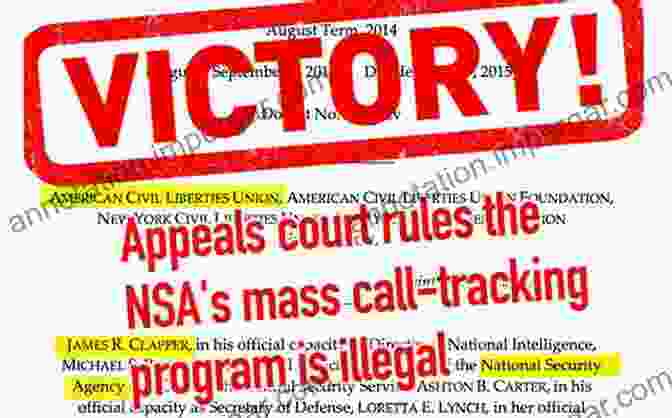 ACLU Vs. NSA Judgment: Edward Hueske ACLU Vs NSA Judgment Edward E Hueske