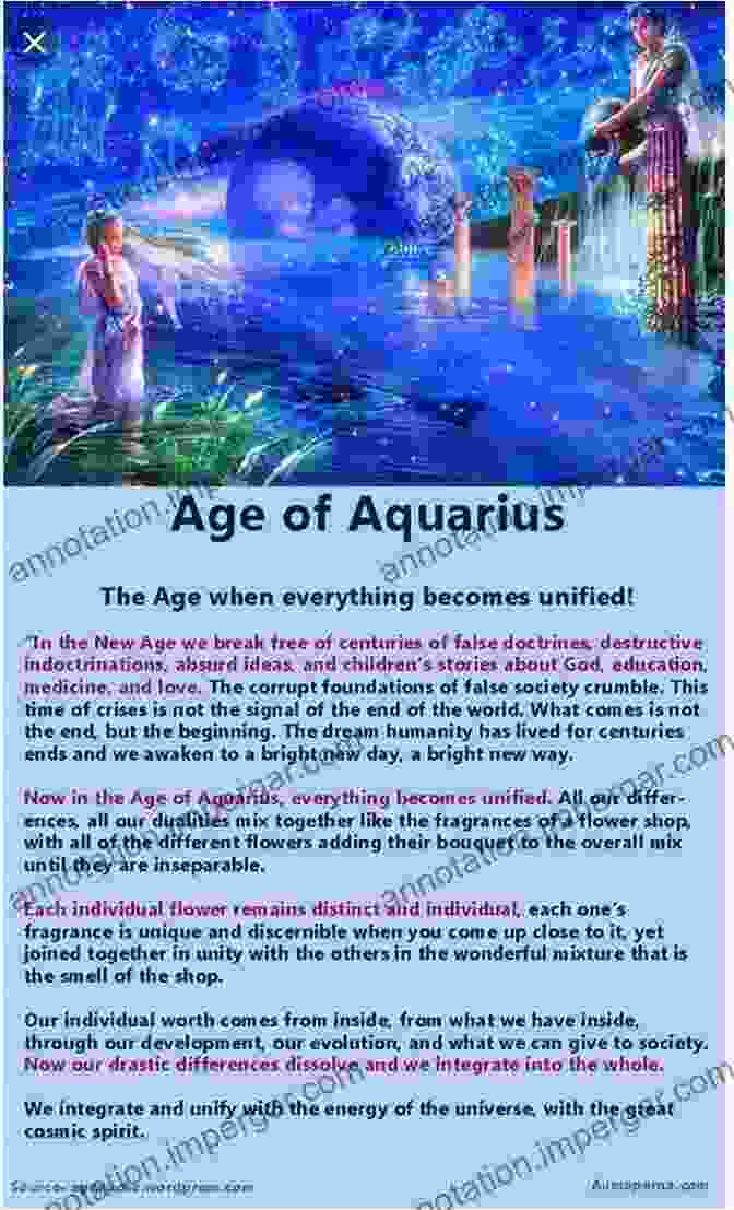 An Artistic Representation Of The Aquarian Age, With Celestial And Astrological Elements Ordo Ab Chao: Volume Five: The New Age