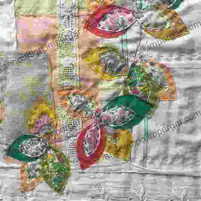 Fabric Collage And Cross Stitch Wall Art Project Dye Namic Cross Stitch: 10 Mixed Media Projects To Cross Stitch