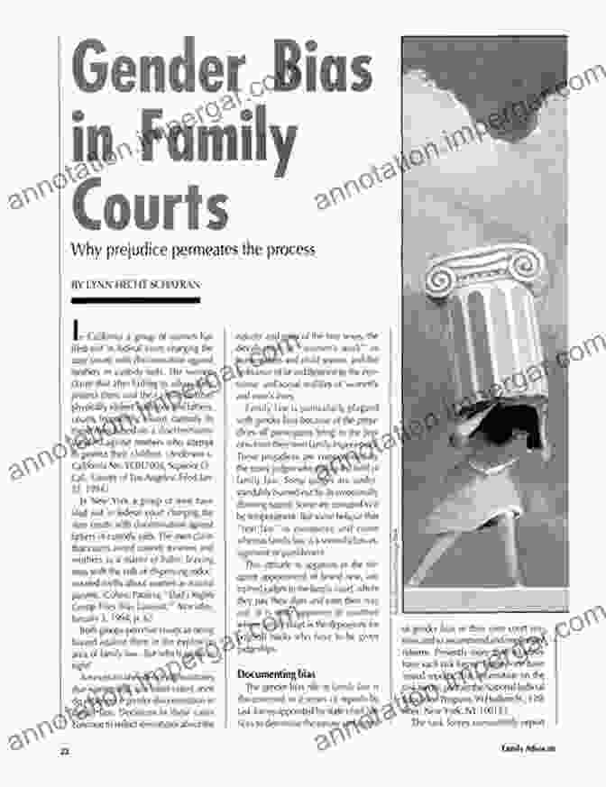 Gender Bias In Family Courts The Second Sexism: Discrimination Against Men And Boys