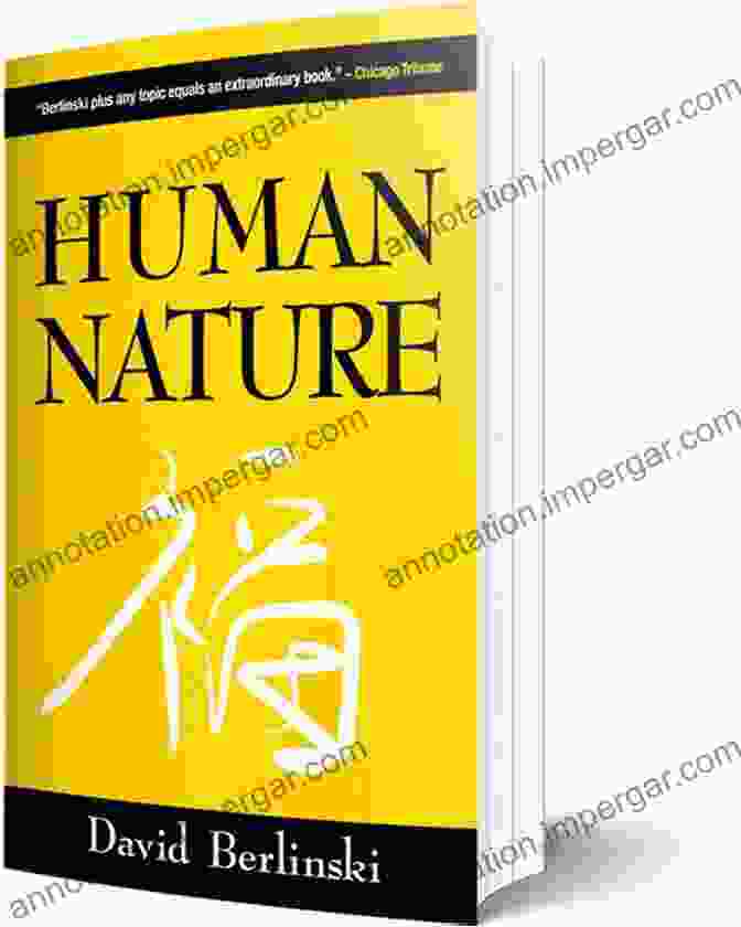 Human Nature Book Cover By David Berlinski Human Nature David Berlinski