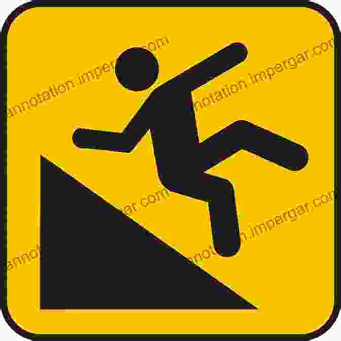 Illustration Of A Person Slipping Down A Slippery Slope, Representing The Fallacy Of Slippery Slope. Everything S An Argument Part 2 David Lloyd