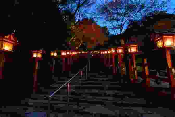 Lanterns Illuminate The Path Leading To The Main Shrine, Creating A Mystical Ambiance Photo Album IWA Shrine Daniel L Mallock