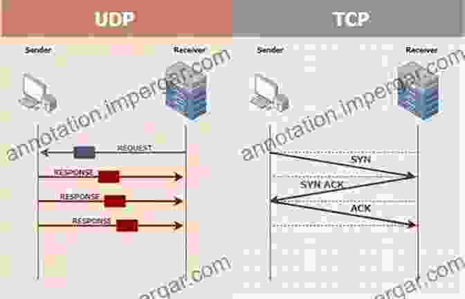 Network Diagram Illustrating TCP And UDP Protocols Do It Yourself Multiplayer Java Games: An To Java Sockets And Internet Based Games (Do It Yourself Java Games 4)