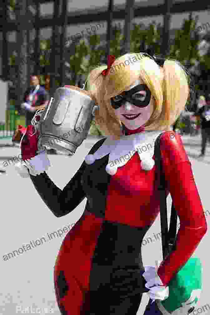 Pat Loika Working With A Cosplayer Dressed As Harley Quinn. They Are Discussing The Details Of The Shoot. Four Color Realities: The Cosplay Photography Of Pat Loika