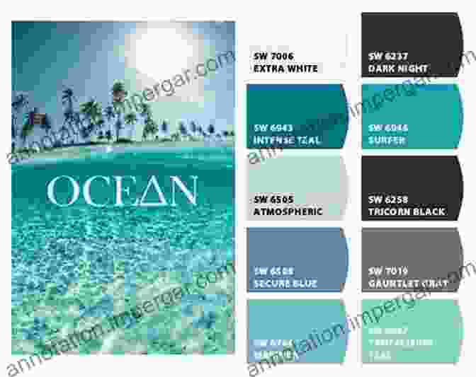 Vibrant Coastal Colors From 50 Coastal Colors Peacock Coastal 50 Coastal Colors (Peacock Coastal 2)