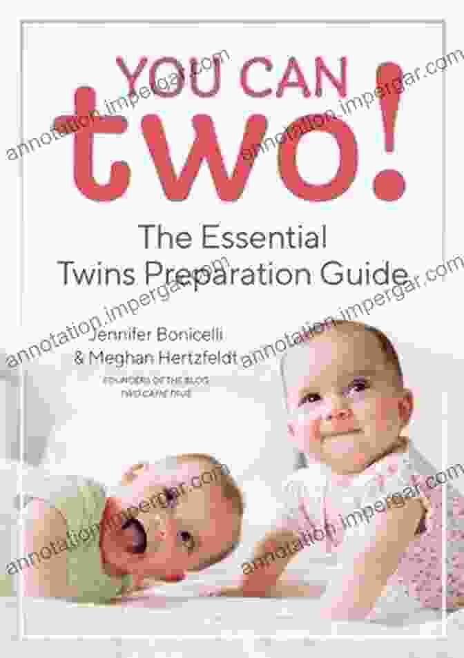 You Can Two: The Essential Twins Preparation Guide Book Cover Featuring Two Smiling Twins You Can Two : The Essential Twins Preparation Guide