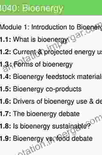 Introduction To Bioenergy An Toshiaki Owari